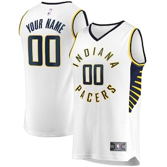 Indiana pacers white jersey