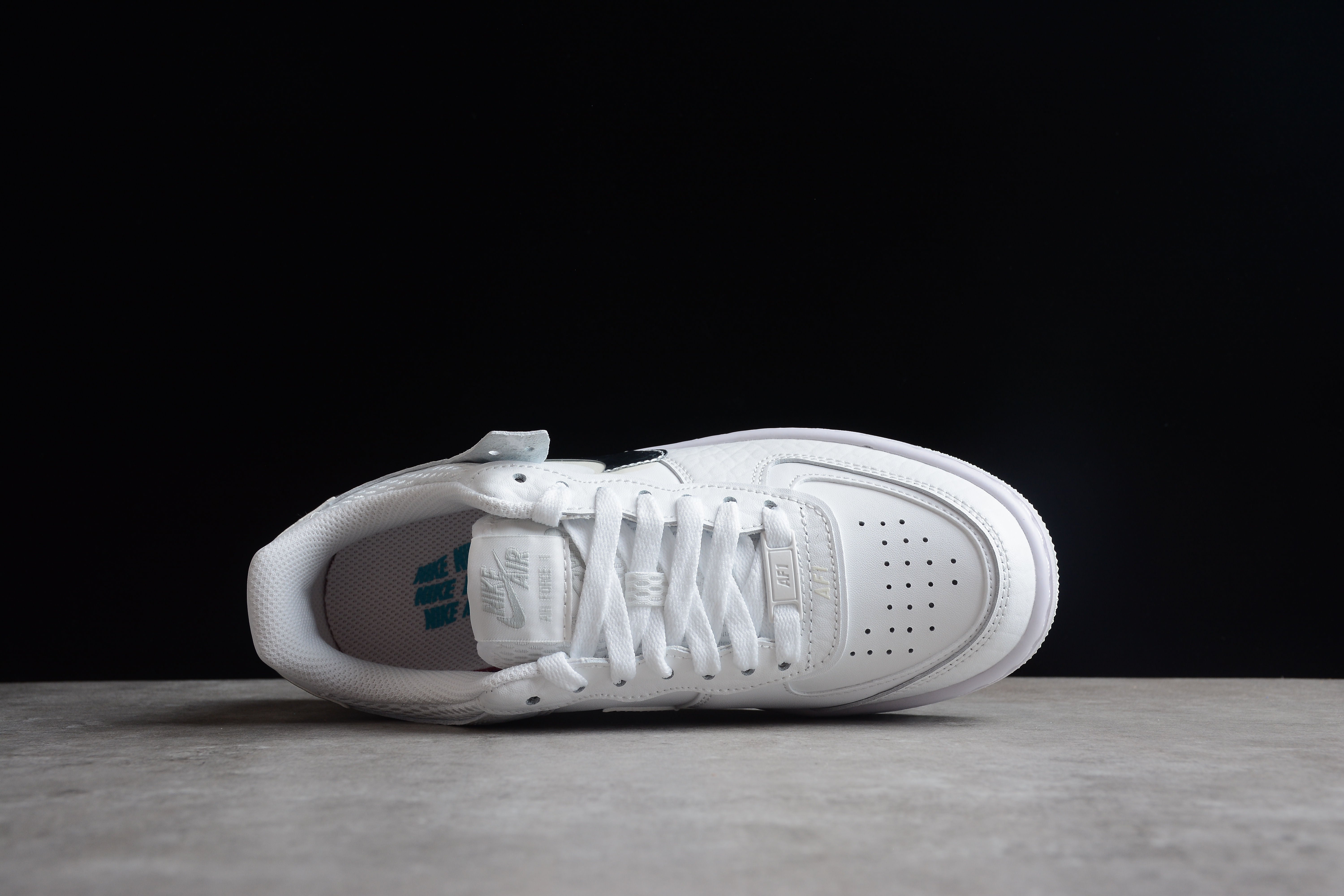 Nike airforce A1 white-silver shoes