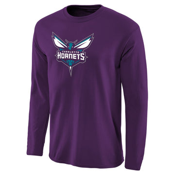 Chemise longue violette Charlotte Hornets