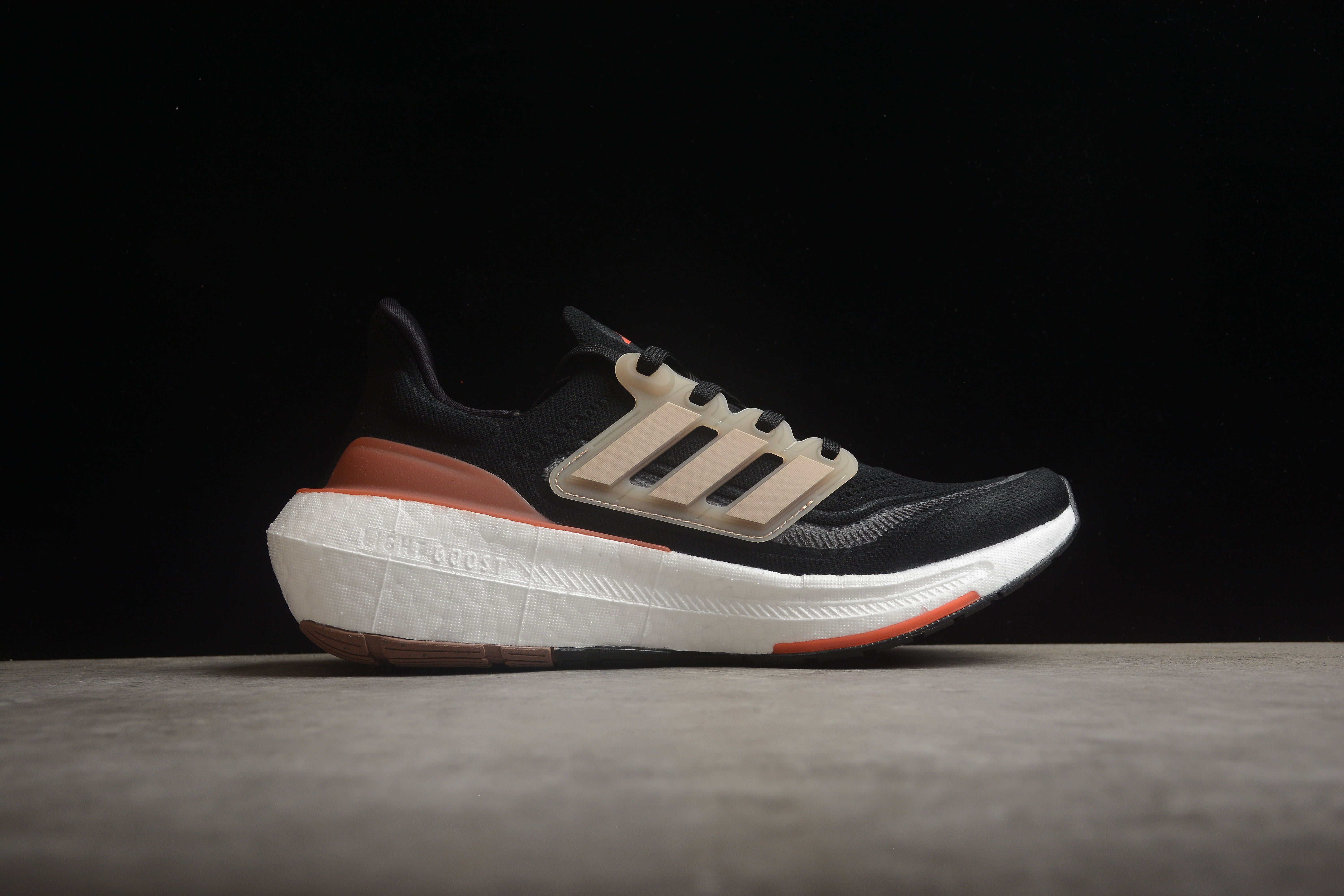 Adidas ultra boost black/pink shoes