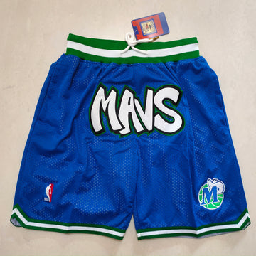 Short Dallas MAVS bleu roi