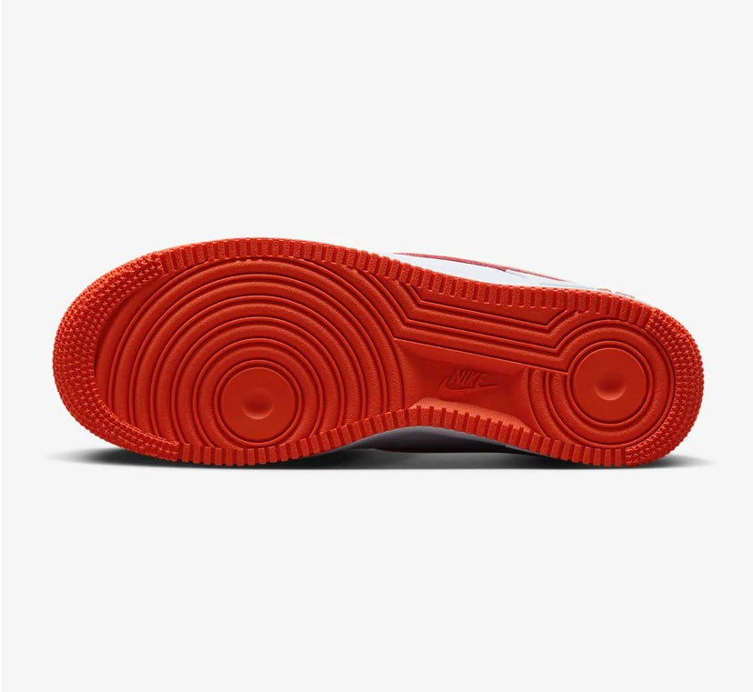 Nike airforce A1 chaussures rouges et blanches