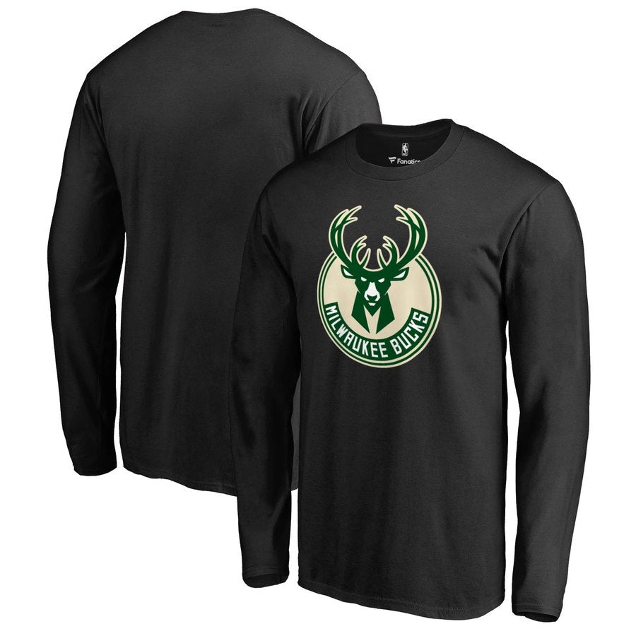 Milwaukee bucks black long shirt