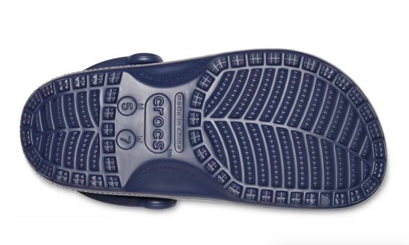 Crocs navy blue