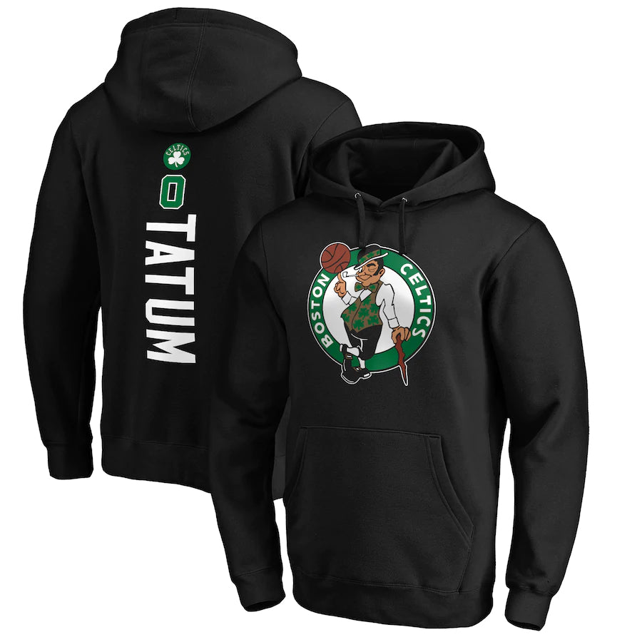 Sweat à capuche noir 0 tatum des Celtics de Boston
