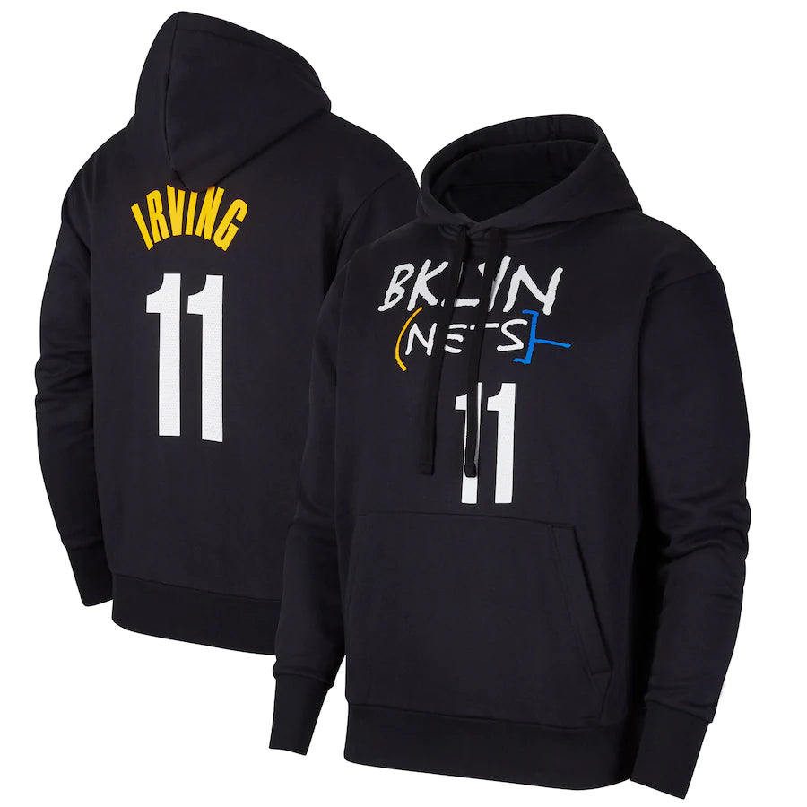 Brooklyn nets black 11 irving hoodie