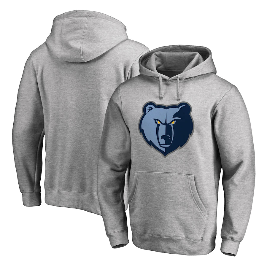 Sweat à capuche gris des Grizzlies de Memphis