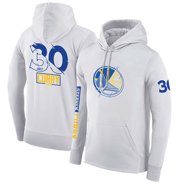 Golden state warriors white hoodie