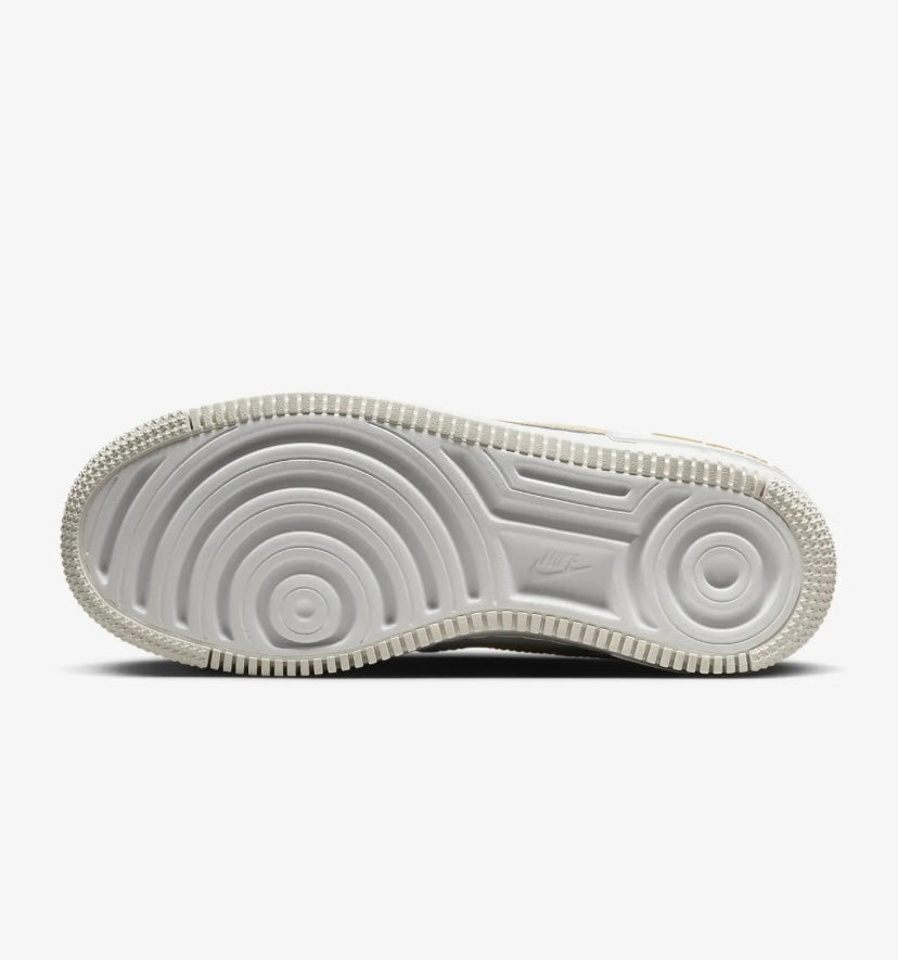 Nike airforce A1 double crème chaussures