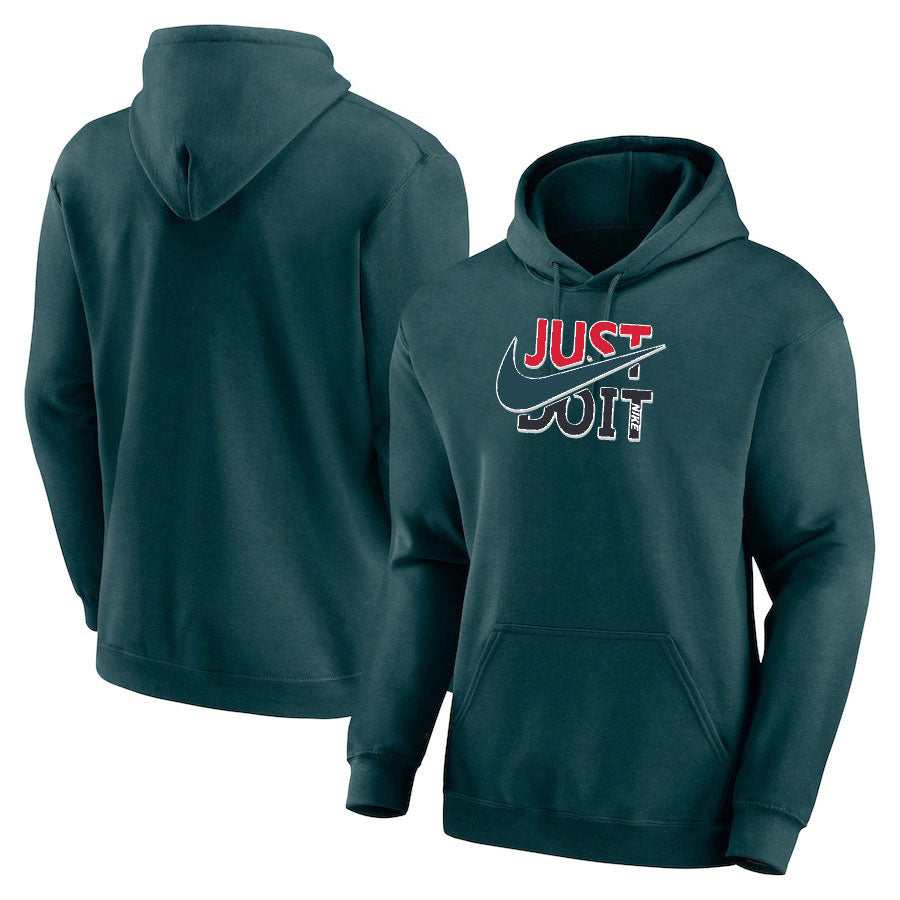 Nike 25 just do it dark green hoodie