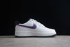 Nike airforce A1 purple and black shoes