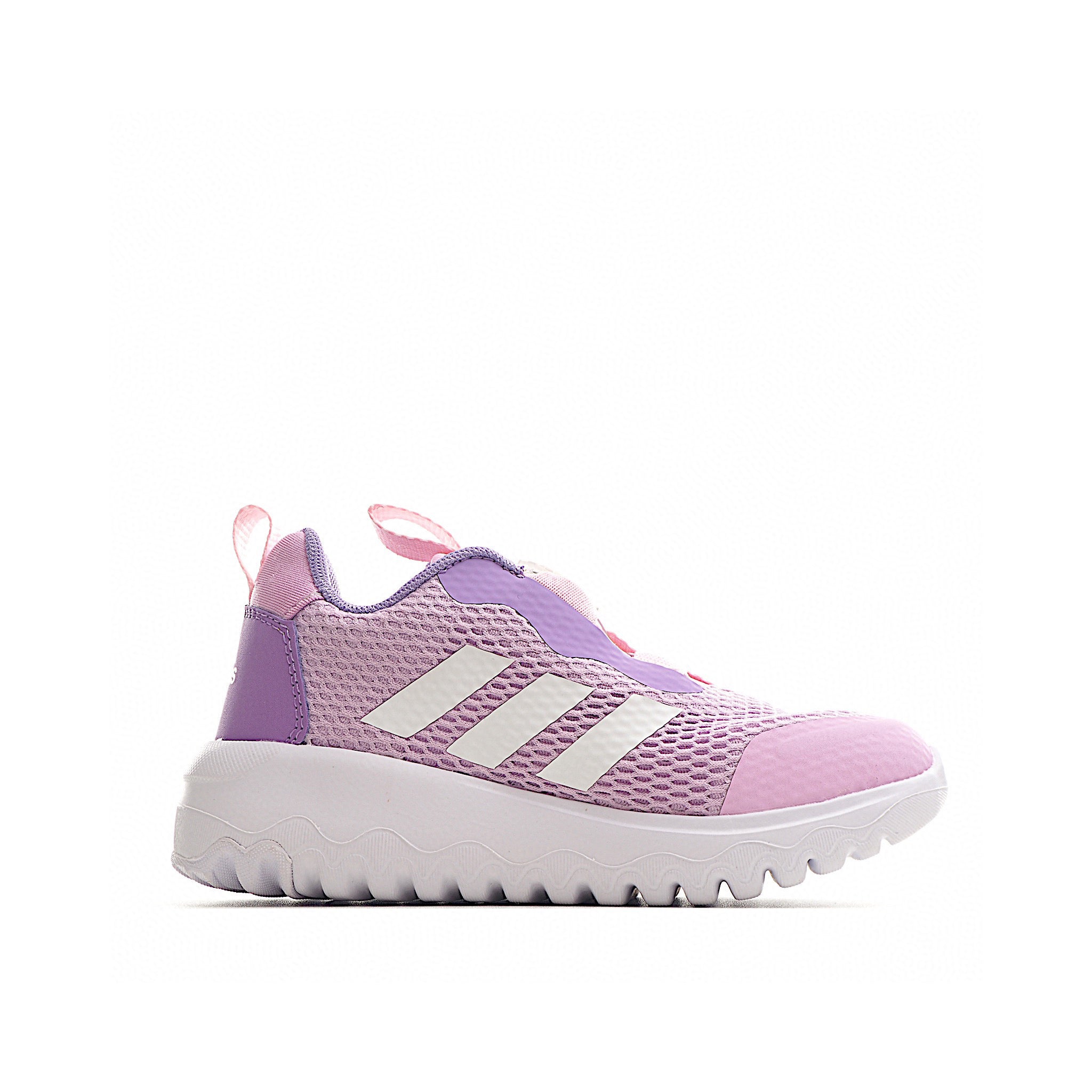 Adidas running purple shoes