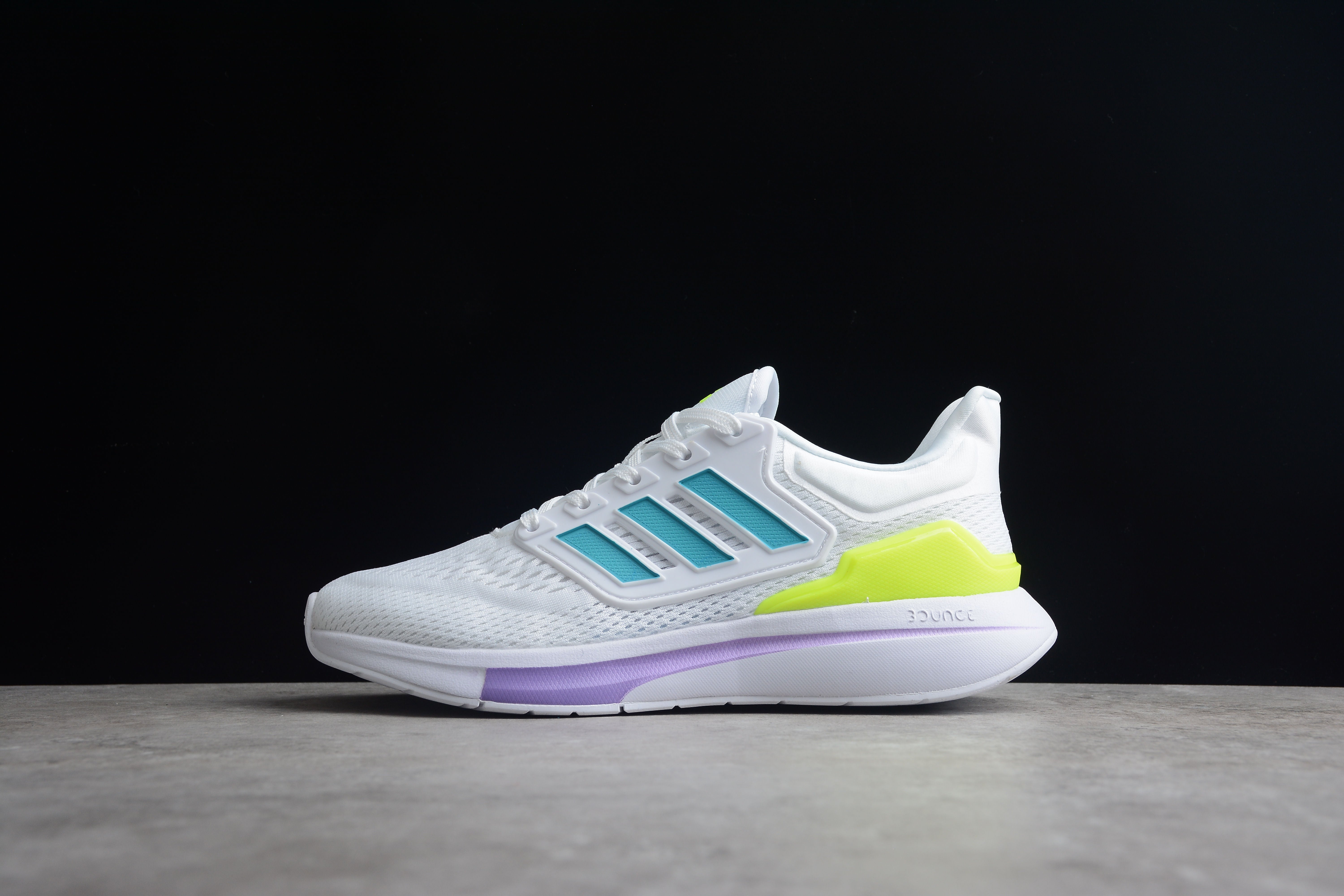 Adidas EQ21 RUN white/purple/blue/yellow