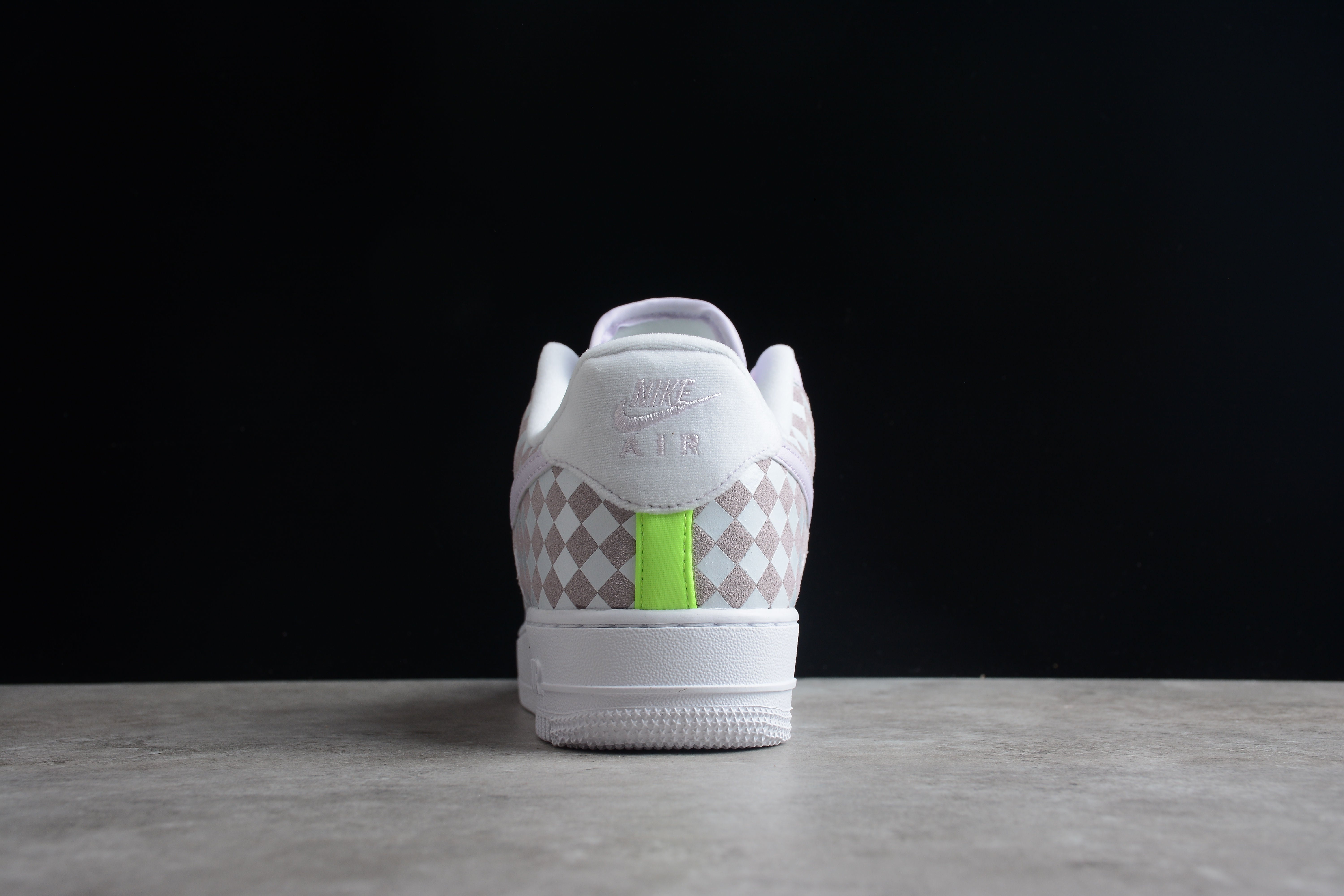Nike airforce A1 light purple shoes