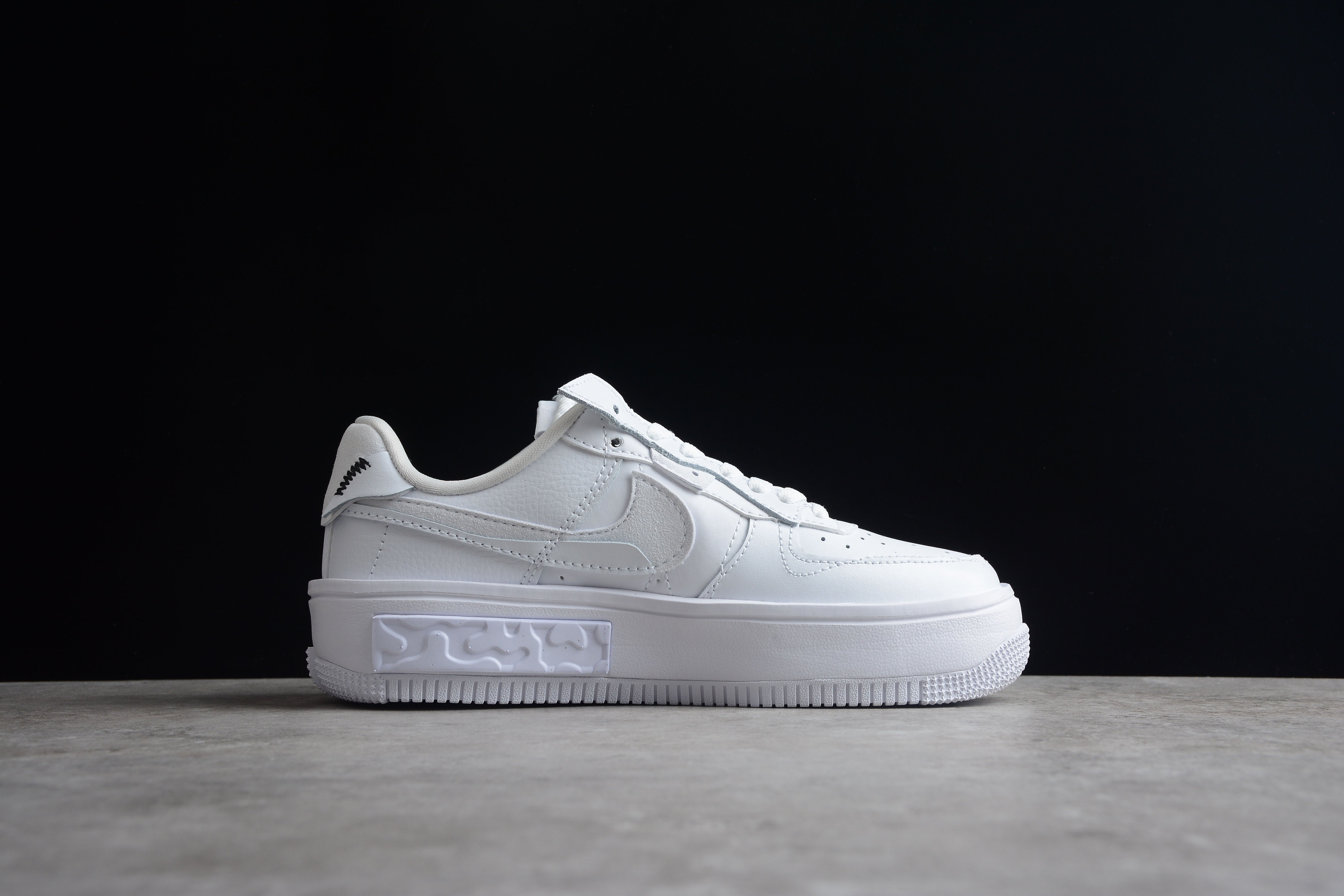 Nike airforce A1 chaussures blanches complètes
