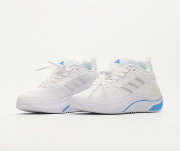 Chaussures Adidas running blanc/bleu