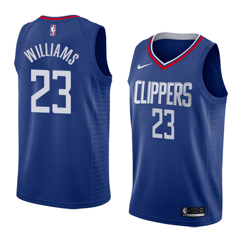 Maillot Clippers 23 williams bleu foncé