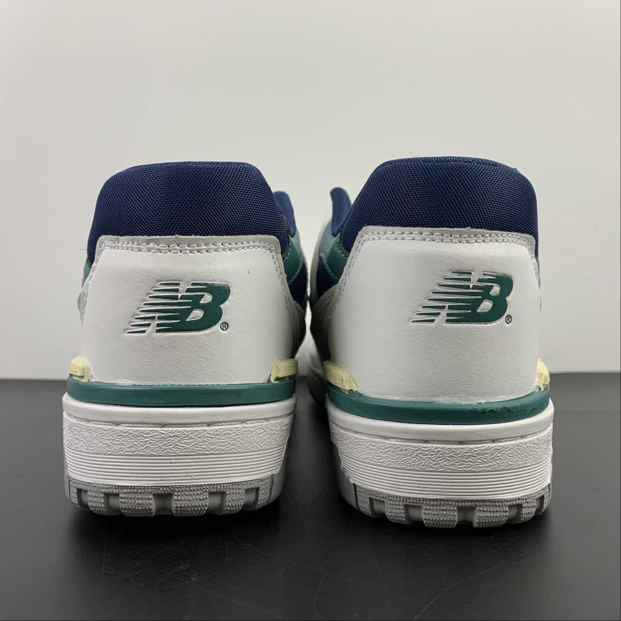 NB 550 blue/green shoes