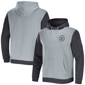 Adidas grey and grey hoodie