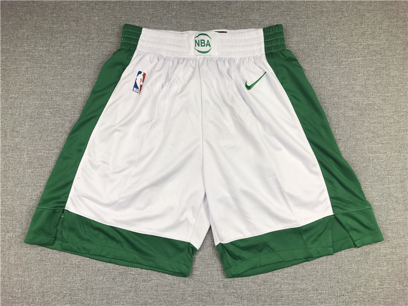 Short Celtics blanc/vert