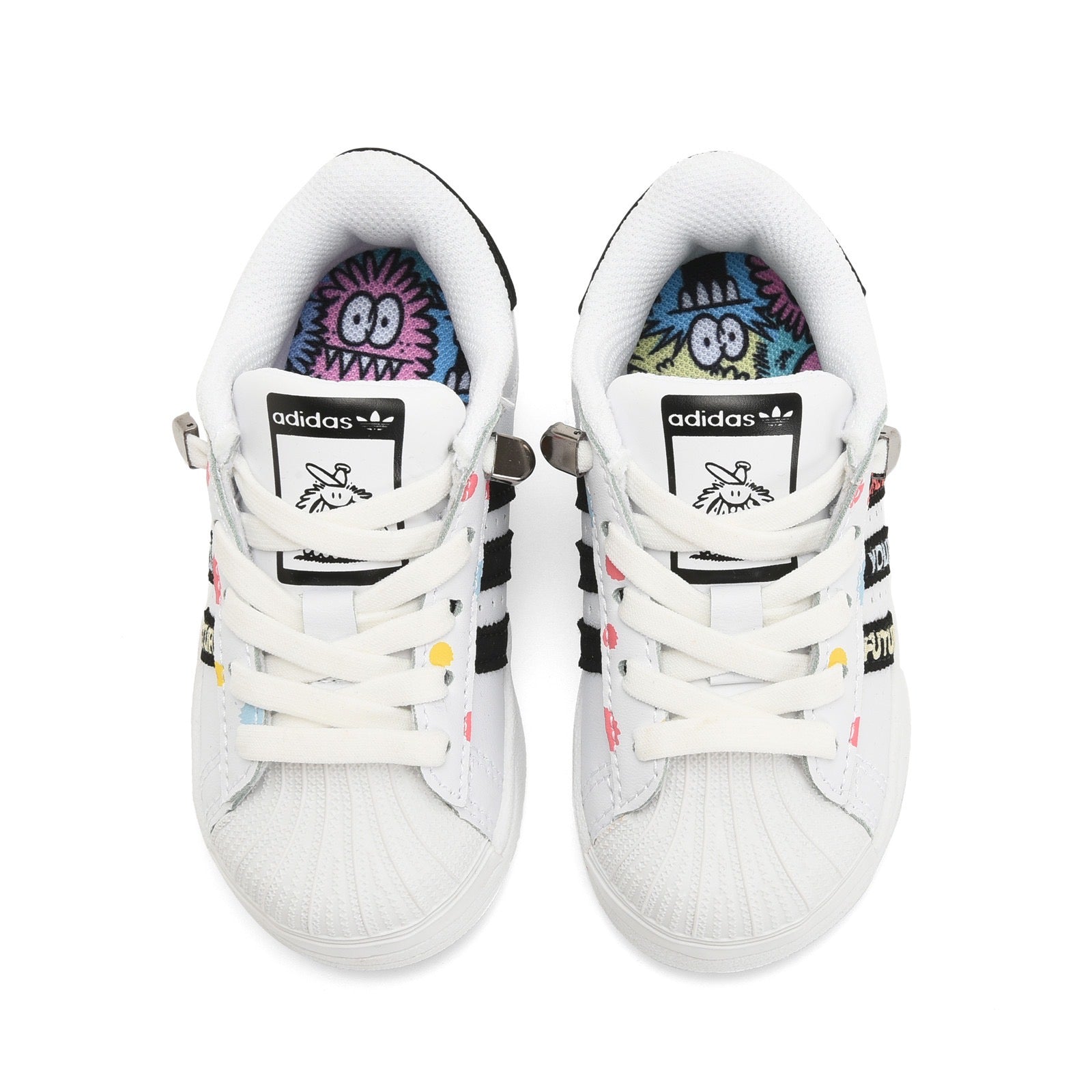 Chaussures Adidas superstar blanc/noir