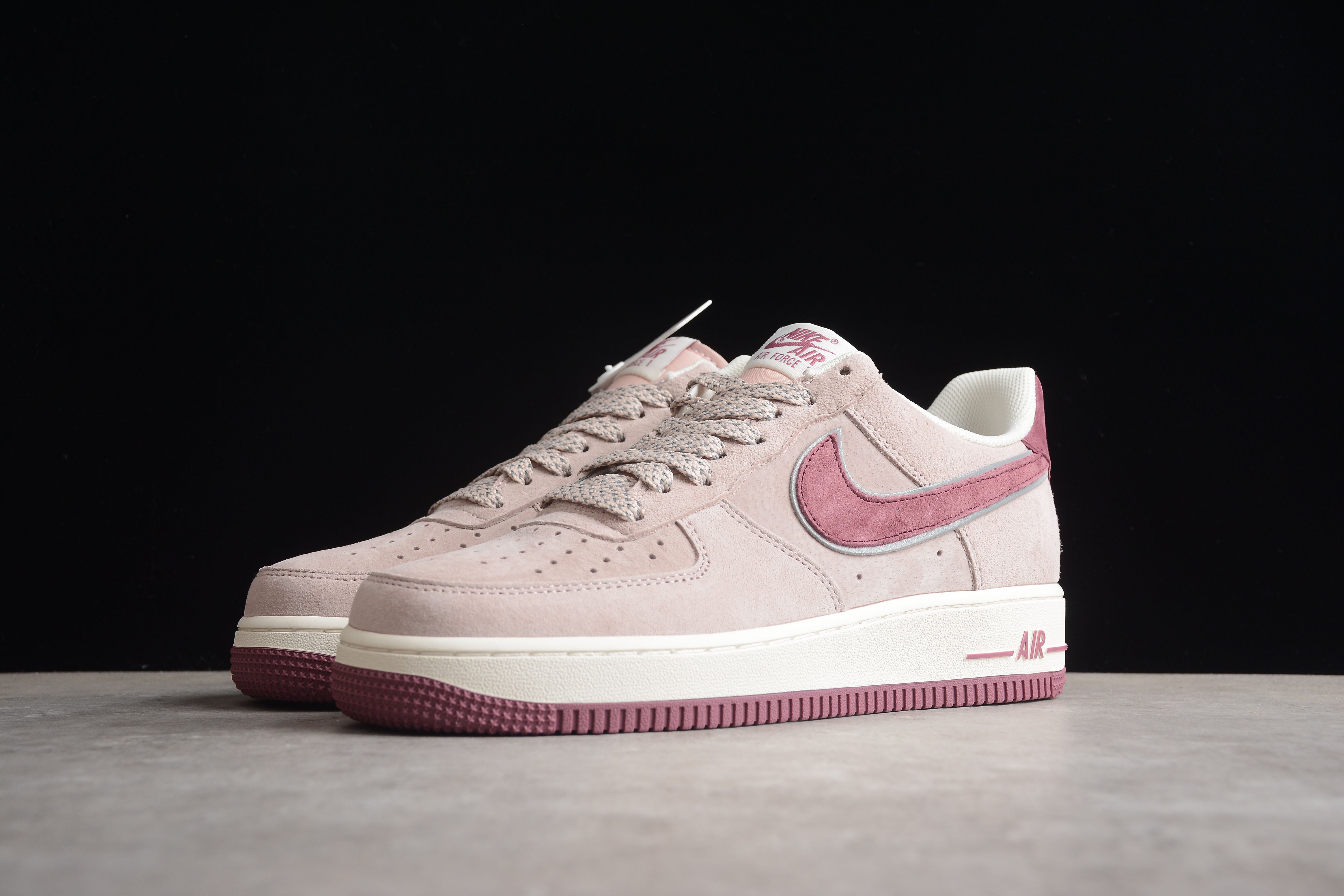 Nike airforce A1 chaussures violettes