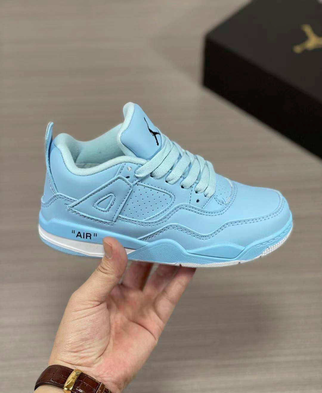 Nike air jordan 4 sky blue shoes