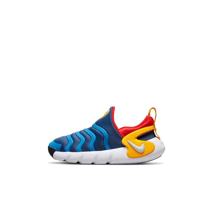 Nike striped blue shoes