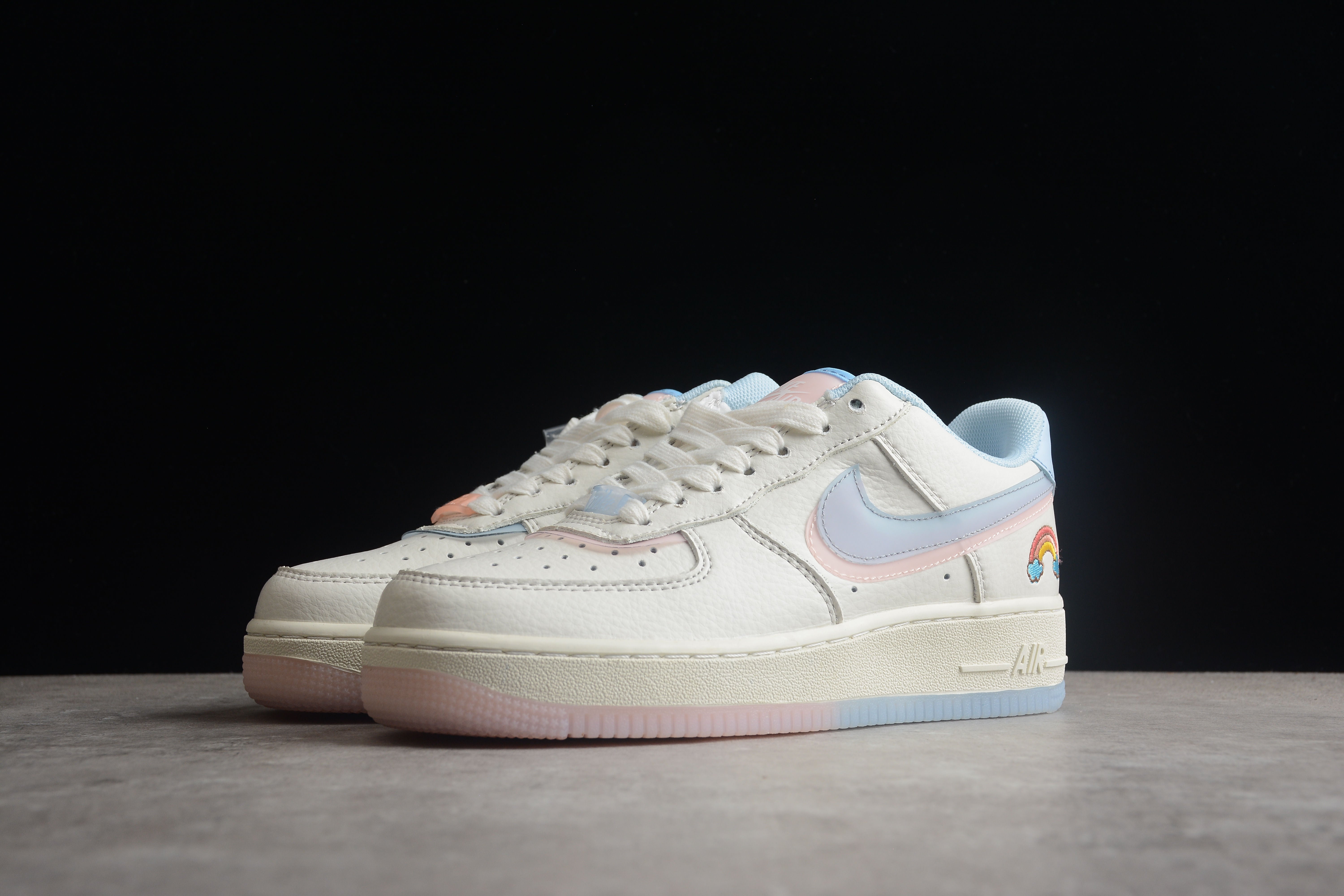 Nike airforce A1 rainbow shoes