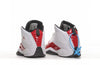 Nike air jordan retro 9Td chaussures rouges et blanches