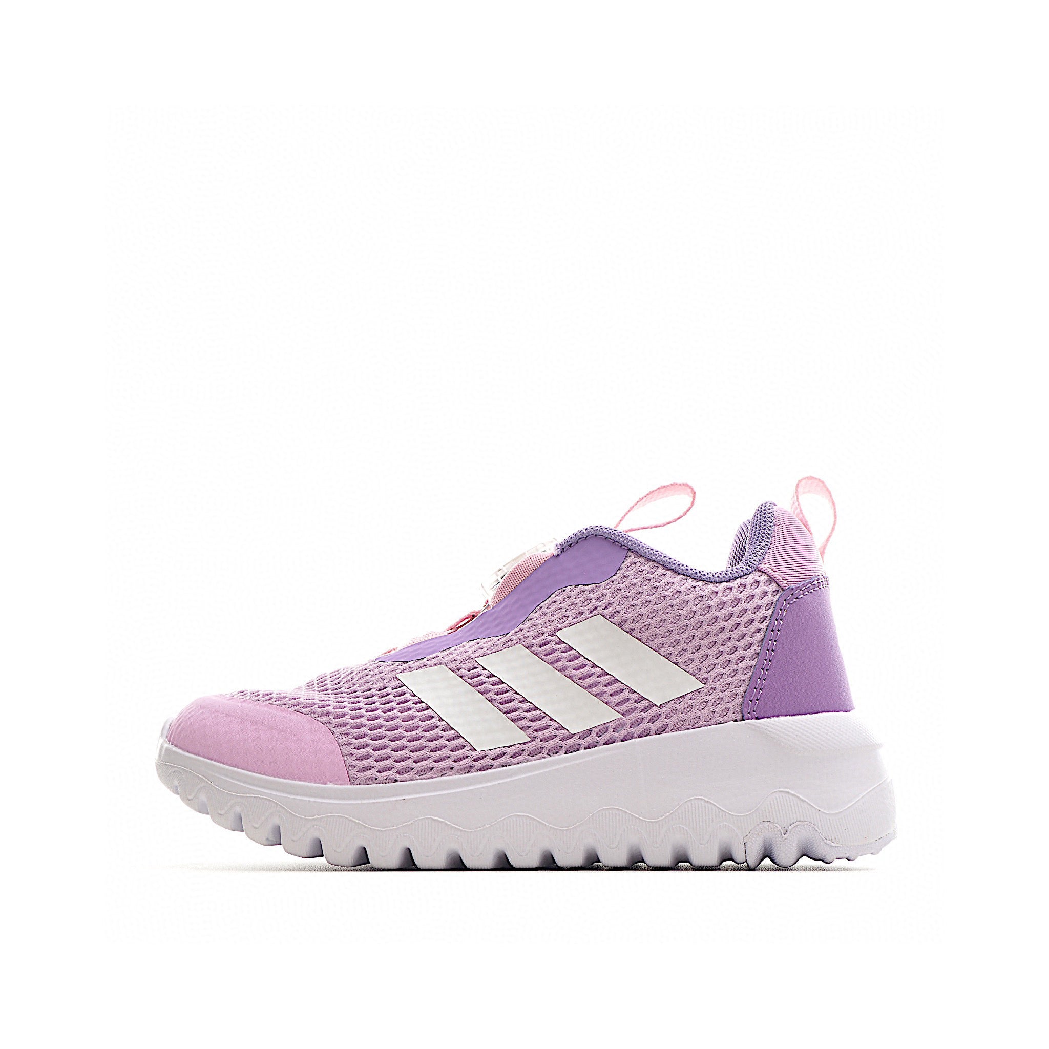 Adidas running purple shoes
