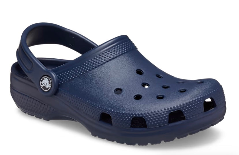 Kids navy blue crocs