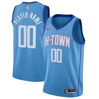 Maillot bleu des Houston Rockets