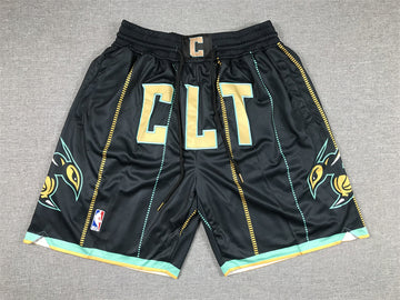 Short Charlotte noir/jaune