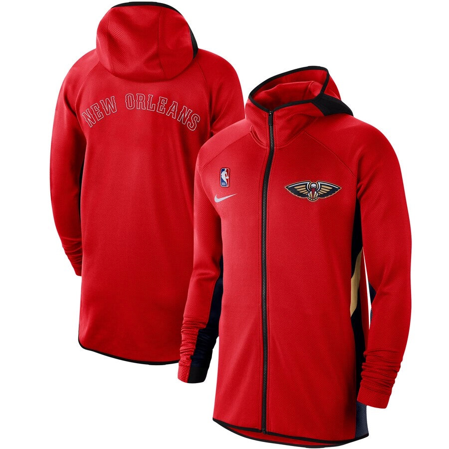 New orleans red long cut jacket