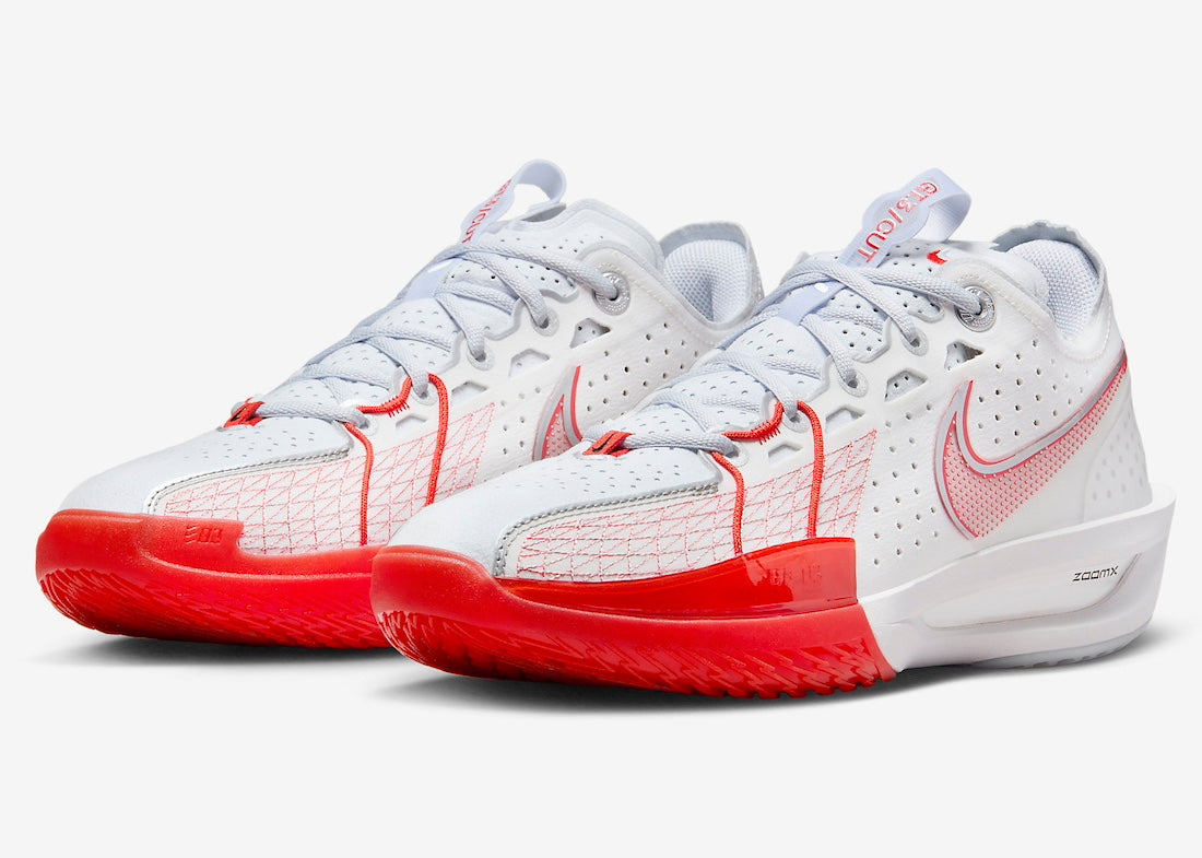 Nike gt cut 3 white picante red