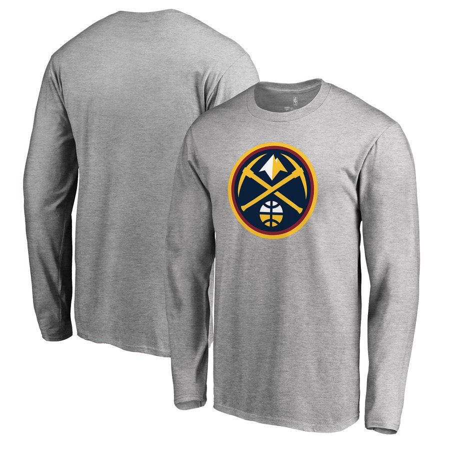 Chemise longue grise des Denver Nuggets