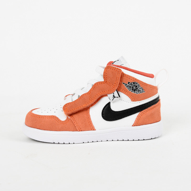 Nike jordan orange shoes