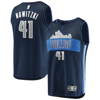 Dallas mavericks navy blue jersey