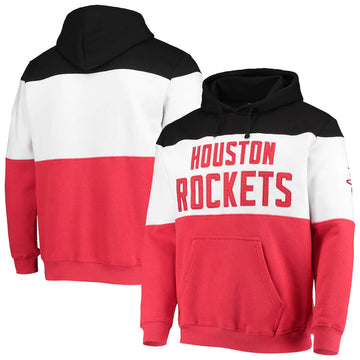 Houston Rockets sweat à capuche noir/rouge/blanc