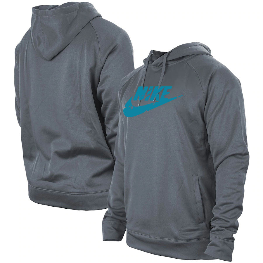 Nike 20 dark grey and blue hoodie