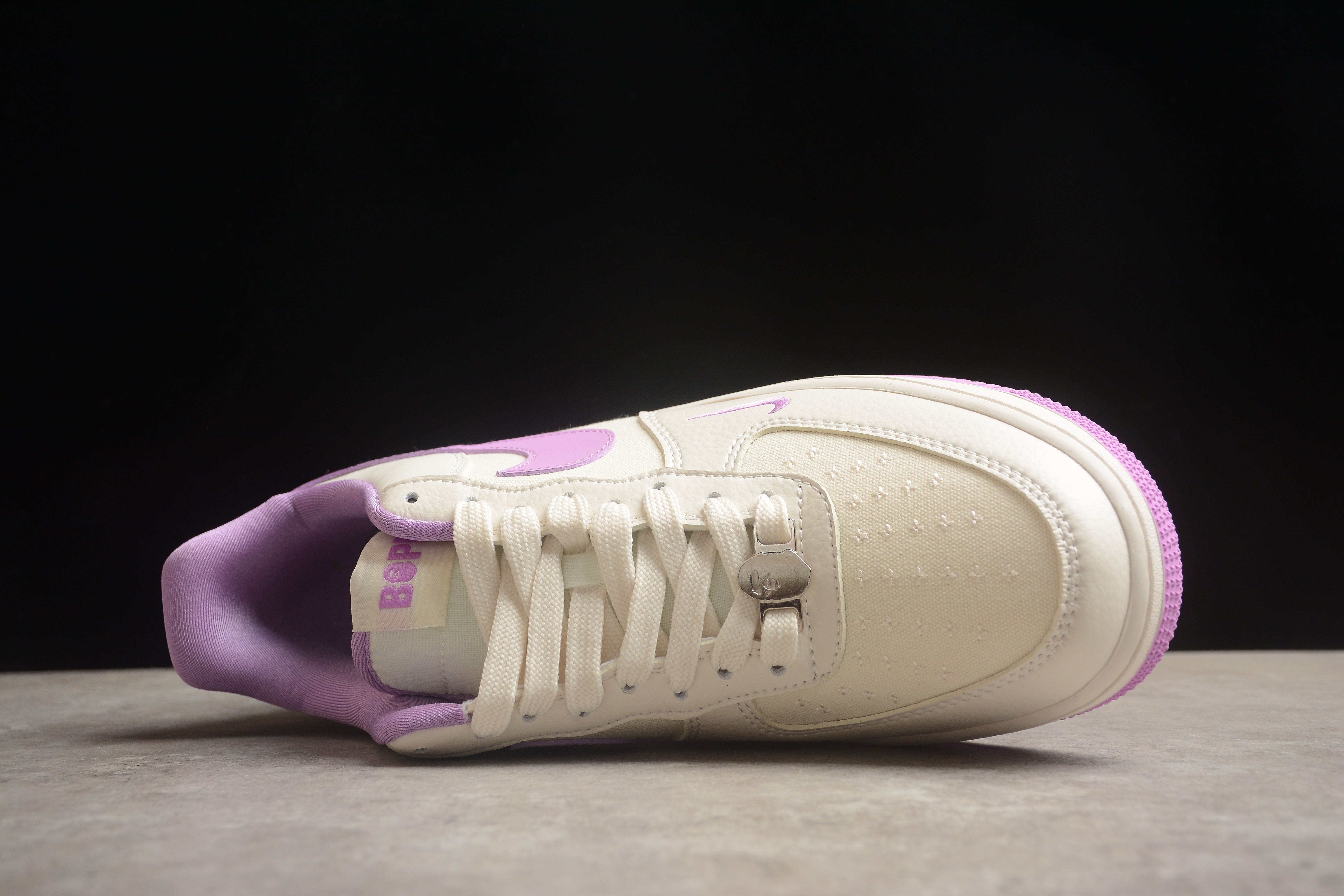 Nike airforce A1 purple shoes