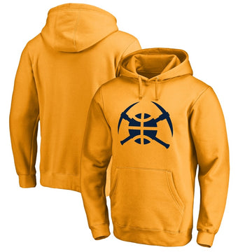 Sweat à capuche jaune Denver Nuggets