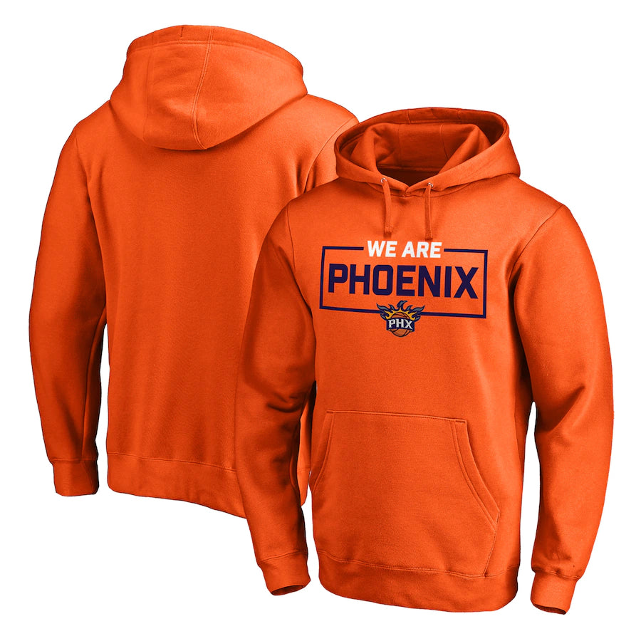 Sweat à capuche orange des Suns de Phoenix