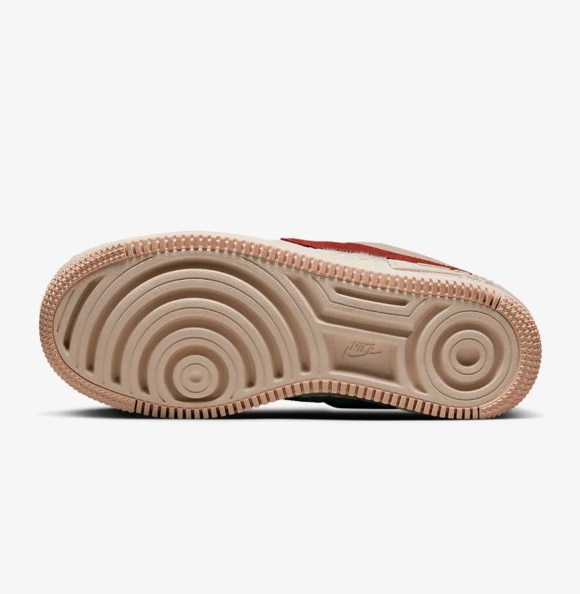 Nike airforce A1 double chaussures beiges