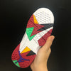 Nike air jordan retro white/multi color shoes
