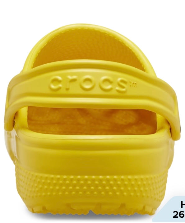 Crocs yellow