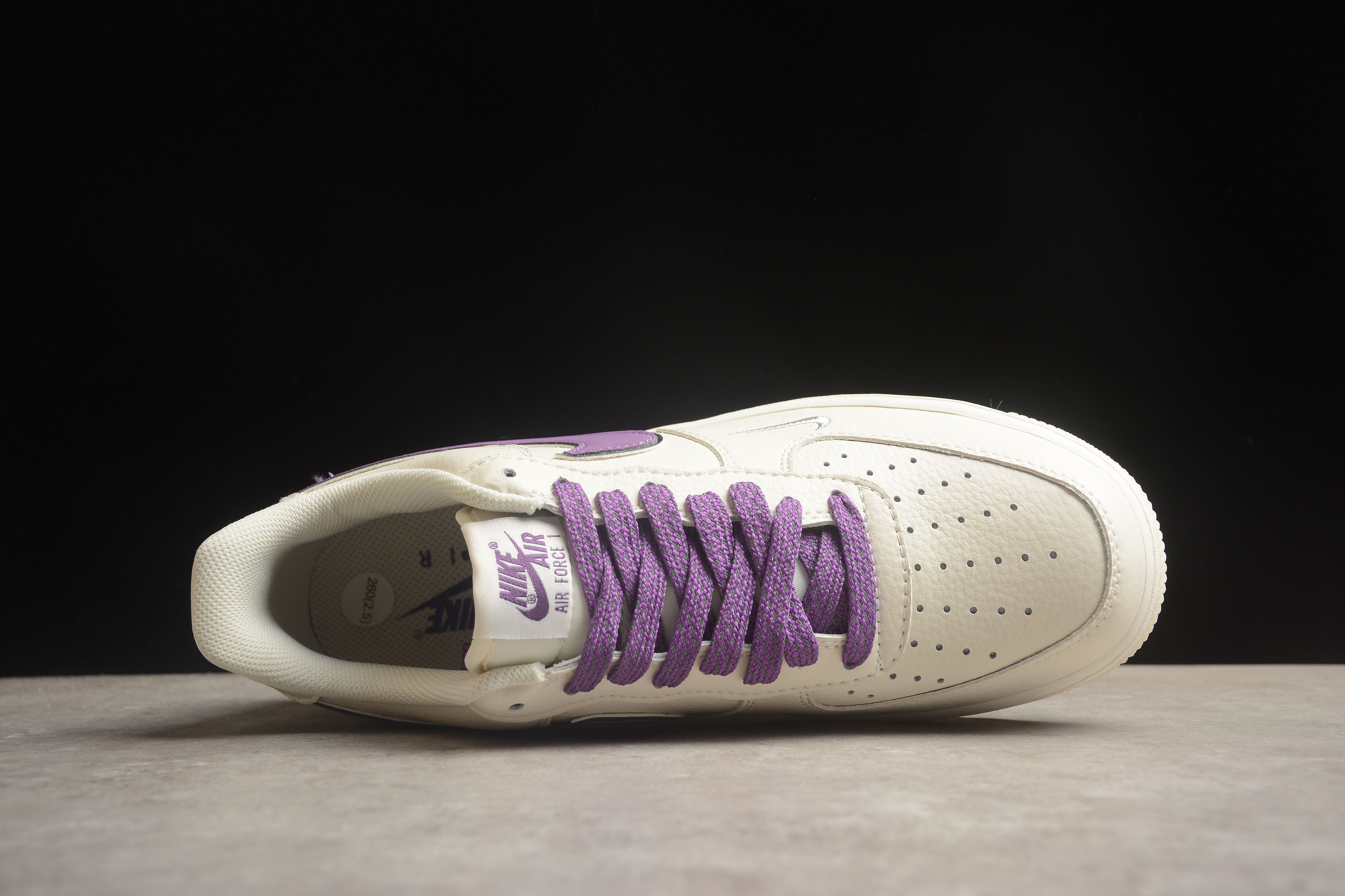Nike airforce A1 lilac shoes
