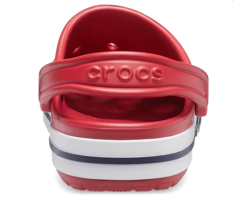Bayaband red crocs
