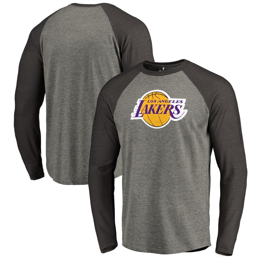 Chemise longue gris foncé des Lakers